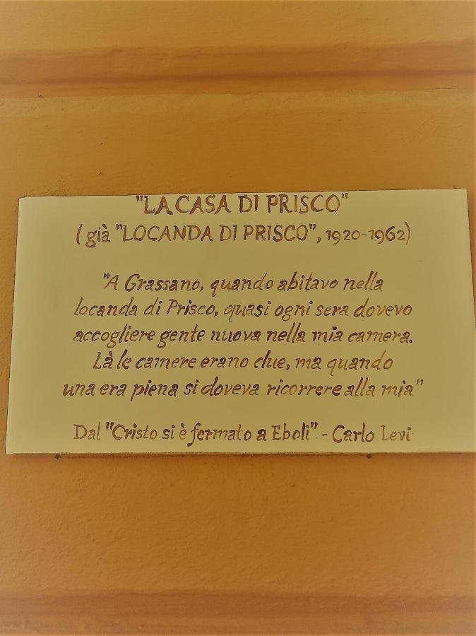 Apartamento La Casa Di Prisco Grassano Exterior foto
